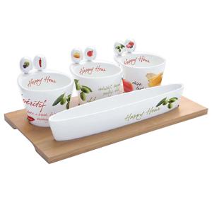 Set servire apritive 11 piese - Pret | Preturi Set servire apritive 11 piese