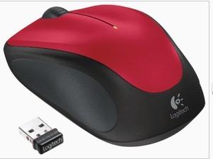 Wireless mouse Logitech M235 Red, 910-002497 - Pret | Preturi Wireless mouse Logitech M235 Red, 910-002497