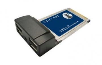 Controler MCAB Card PCMCIA USB 2.0 4 porturi - Pret | Preturi Controler MCAB Card PCMCIA USB 2.0 4 porturi