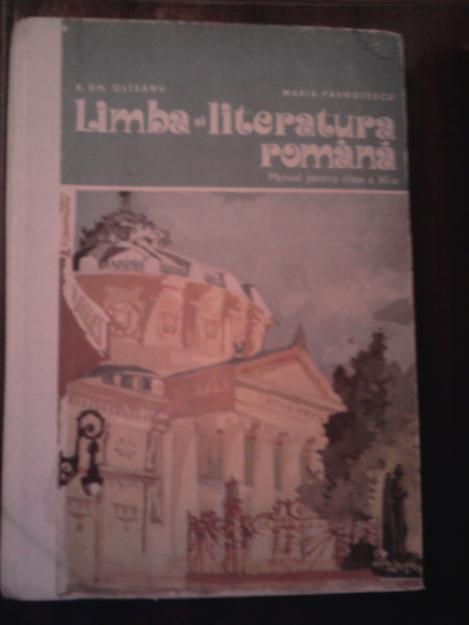 Manual limba si literatura romana pentru cls. a XI-a - Pret | Preturi Manual limba si literatura romana pentru cls. a XI-a