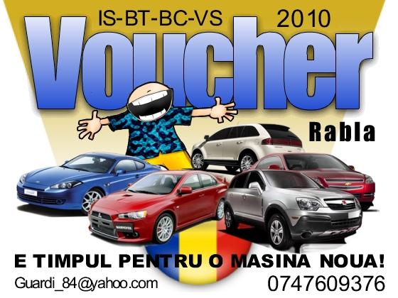 Voucher Rabla 2010 Ieftin Iasi - Botosani -Bacau - Vaslui - Pret | Preturi Voucher Rabla 2010 Ieftin Iasi - Botosani -Bacau - Vaslui