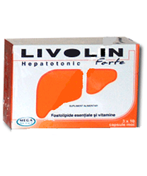 Livolin Forte *30 comprimate - Pret | Preturi Livolin Forte *30 comprimate