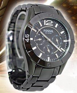 Ceas Fossil CE1003 Black Ceramic Multifunction - Pret | Preturi Ceas Fossil CE1003 Black Ceramic Multifunction