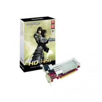 Placa video PowerColor Radeon HD 3450 256MB DDR2 - Pret | Preturi Placa video PowerColor Radeon HD 3450 256MB DDR2