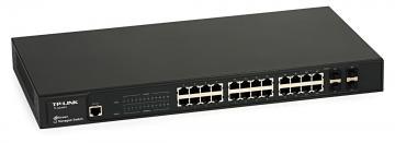 Switch TP-Link 24 Porturi 10/100/1000Mbps + 4 sloturi SFP Managed TL-SG3424 - Pret | Preturi Switch TP-Link 24 Porturi 10/100/1000Mbps + 4 sloturi SFP Managed TL-SG3424