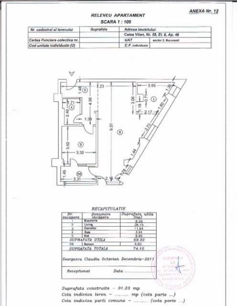 Vitan Mall Med Residence apartament 2 camere la gri, urgent - Pret | Preturi Vitan Mall Med Residence apartament 2 camere la gri, urgent