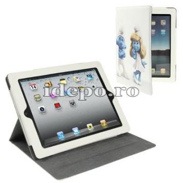 Husa iPad 3Smurfs Accesorii noul iPad - Pret | Preturi Husa iPad 3Smurfs Accesorii noul iPad