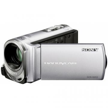 Camera video Sony DCR-SX53, argintiu - Pret | Preturi Camera video Sony DCR-SX53, argintiu