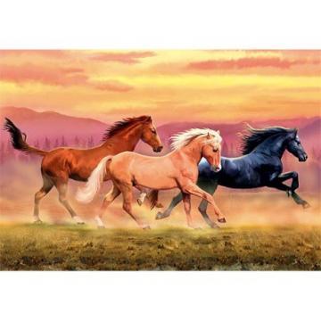 Puzzle Clementoni Cai in galop (1000 piese) - Pret | Preturi Puzzle Clementoni Cai in galop (1000 piese)