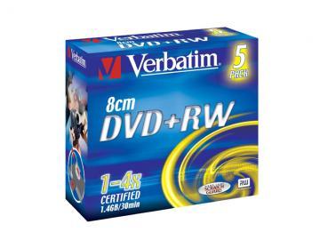 VERBATIM DVD+RW mini 4x 1.4GB Jewel Case - Pret | Preturi VERBATIM DVD+RW mini 4x 1.4GB Jewel Case