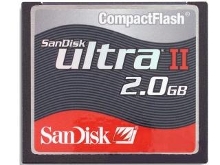 Card memorie SanDisk Compact Flash Ultra II 2GB - Pret | Preturi Card memorie SanDisk Compact Flash Ultra II 2GB