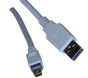Cablu USB 2.0 A - mini 5PM, 1.8 m, CC-USB2-AM5P-6 - Pret | Preturi Cablu USB 2.0 A - mini 5PM, 1.8 m, CC-USB2-AM5P-6