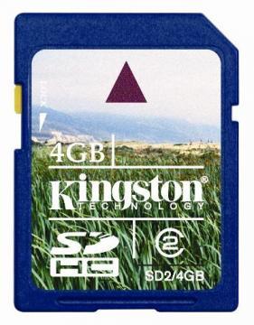Card memorie Kingston 4GB SDHC Class 2 Flash Card - Pret | Preturi Card memorie Kingston 4GB SDHC Class 2 Flash Card