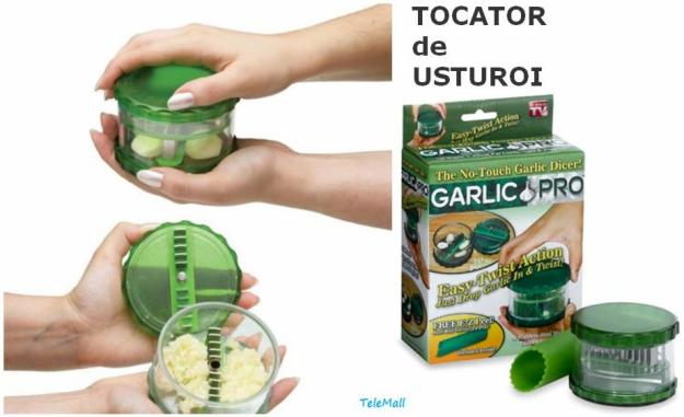 GARLIC PRO - Tocator de Usturoi - Pret | Preturi GARLIC PRO - Tocator de Usturoi