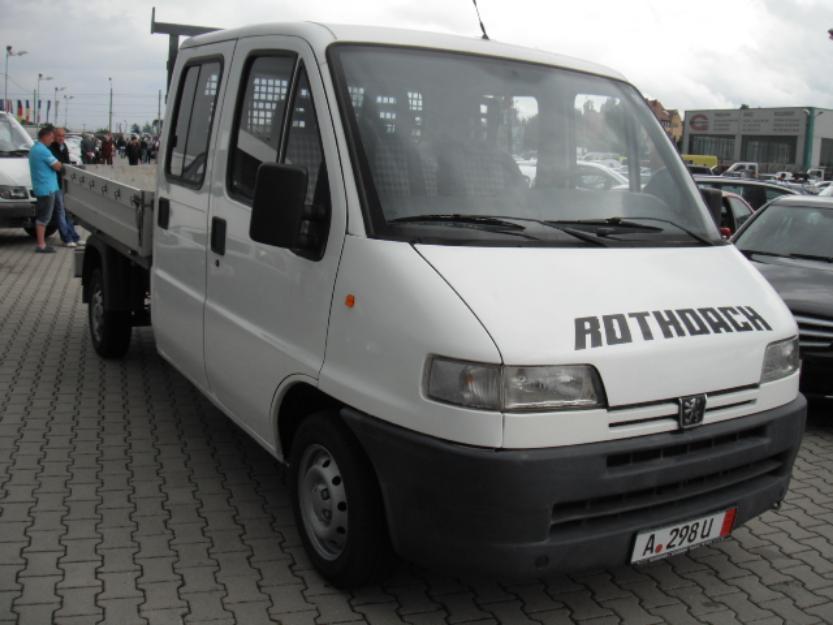 PEUGEOT Boxer 2.5 D Doka Pritsche Camioneta cu Lada Bena Autoutilitara - Pret | Preturi PEUGEOT Boxer 2.5 D Doka Pritsche Camioneta cu Lada Bena Autoutilitara