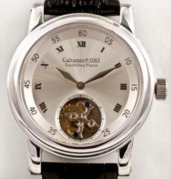 Calvaneo 1583 Tourbillon Platin - Pret | Preturi Calvaneo 1583 Tourbillon Platin