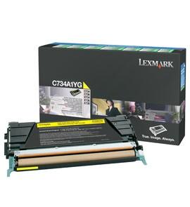 Toner Lexmark pentru C73X/X73X 6K Yellow - C734A1YG - Pret | Preturi Toner Lexmark pentru C73X/X73X 6K Yellow - C734A1YG