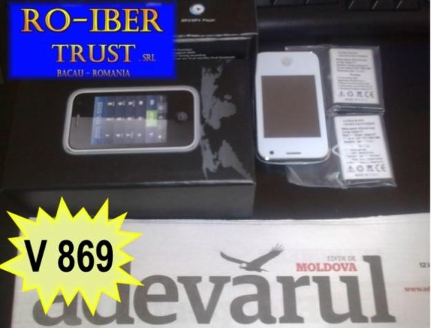 Telefon dual sim V869 - Pret | Preturi Telefon dual sim V869