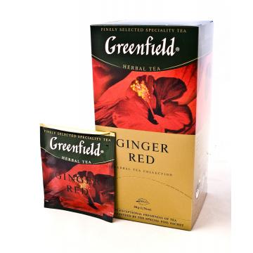 Ceai din plante Greenfield Ginger Red - Pret | Preturi Ceai din plante Greenfield Ginger Red