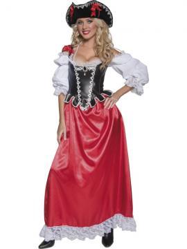 Costum Halloween femei pirat autentic - Pret | Preturi Costum Halloween femei pirat autentic
