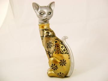 Statueta pisica din ceramica - unicat - Pret | Preturi Statueta pisica din ceramica - unicat