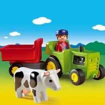 Fermier cu tractor Playmobil PM6715 - Pret | Preturi Fermier cu tractor Playmobil PM6715