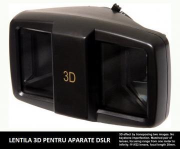 LENTILA 3D FOTO PENTRU APARATE DSLR - Pret | Preturi LENTILA 3D FOTO PENTRU APARATE DSLR