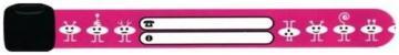 Bratara informativa Aliens Pink/Butterflies - Pret | Preturi Bratara informativa Aliens Pink/Butterflies