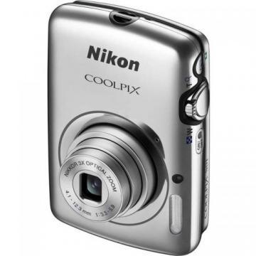 Aparat foto compact Nikon Coolpix S01 Argintiu - Pret | Preturi Aparat foto compact Nikon Coolpix S01 Argintiu