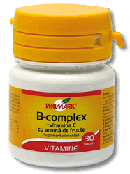 B Complex + Vitamina C *30cpr - Pret | Preturi B Complex + Vitamina C *30cpr