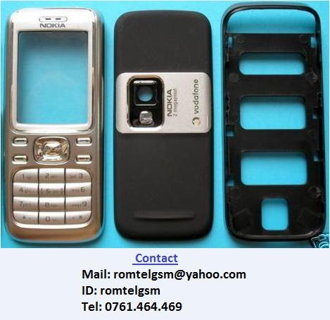 Carcasa Nokia 6234 Silver sau Black ORIGINALA COMPLETA SIGILATA - Pret | Preturi Carcasa Nokia 6234 Silver sau Black ORIGINALA COMPLETA SIGILATA