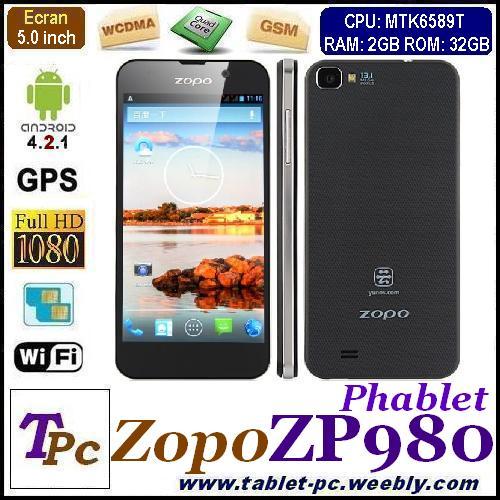 Zopo zp980 phablet - cpu mtk6589t, 1.5ghz, 2gb ram, rom 32gb, ecran 5,0 inch, fullhd, gps - Pret | Preturi Zopo zp980 phablet - cpu mtk6589t, 1.5ghz, 2gb ram, rom 32gb, ecran 5,0 inch, fullhd, gps