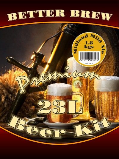 Better Brew Midland Ale - kit pentru bere de casa - faci 23 de litri de bere super buna! - Pret | Preturi Better Brew Midland Ale - kit pentru bere de casa - faci 23 de litri de bere super buna!