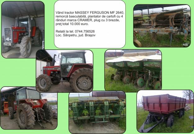 tractor Massey Ferguson de vanzare - Pret | Preturi tractor Massey Ferguson de vanzare