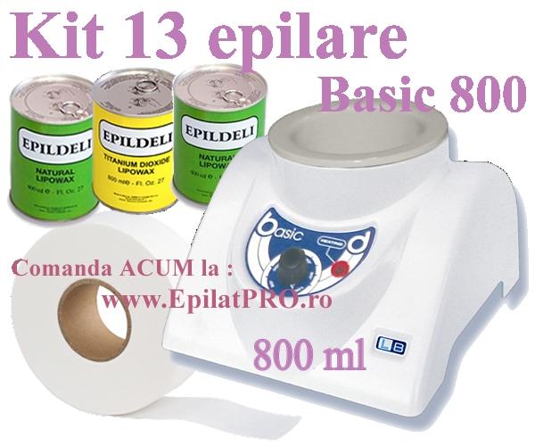 kit 13 epilare basic 800 - Pret | Preturi kit 13 epilare basic 800
