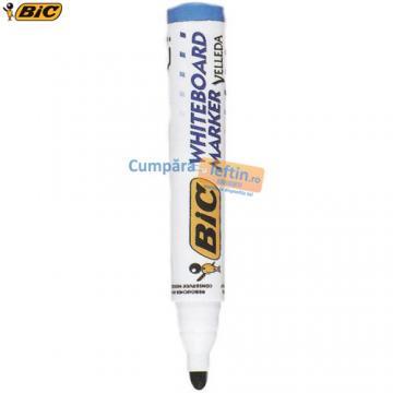 Marker pentru tabla Bic Velleda rotund 2.5 mm albastru - Pret | Preturi Marker pentru tabla Bic Velleda rotund 2.5 mm albastru