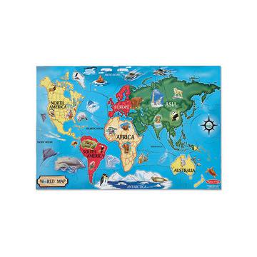 Puzzle de podea Harta lumii - Pret | Preturi Puzzle de podea Harta lumii