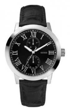 Guess U95132G1 Roman Black Dial - Pret | Preturi Guess U95132G1 Roman Black Dial