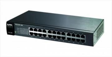 ZyXEL ES-1100-24E / 24 port 10/100 Unmanaged Desktop Switch - Pret | Preturi ZyXEL ES-1100-24E / 24 port 10/100 Unmanaged Desktop Switch