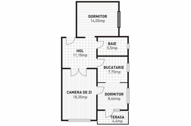 Ultimul apartament cu 3 camere Bucium bloc nou - Pret | Preturi Ultimul apartament cu 3 camere Bucium bloc nou