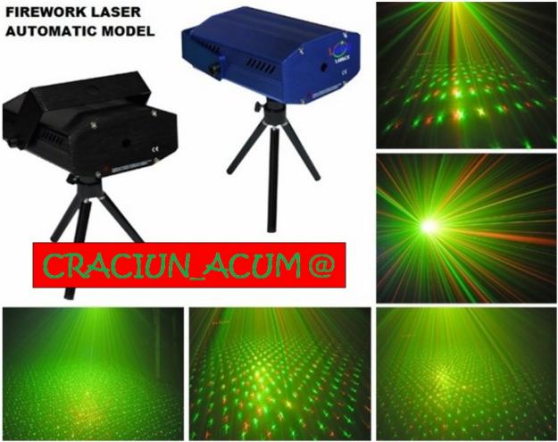 Laser disco rosu+verde,laser star twinkling,mii de raze,puncte,stele laser! nou - Pret | Preturi Laser disco rosu+verde,laser star twinkling,mii de raze,puncte,stele laser! nou