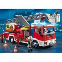 Masina de pompieri cu scara - Playmobil Construction PM4820 - Pret | Preturi Masina de pompieri cu scara - Playmobil Construction PM4820