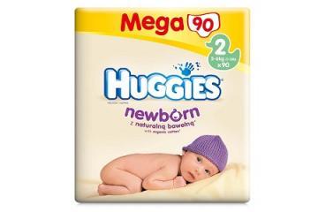 HUGGIES Newborn Mega Nr. 2 (3-6 Kg) *90buc - Pret | Preturi HUGGIES Newborn Mega Nr. 2 (3-6 Kg) *90buc