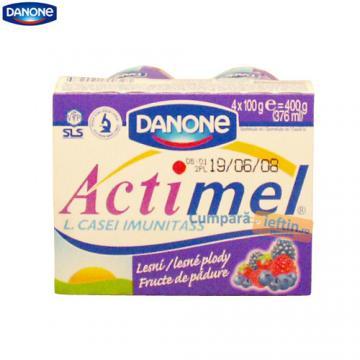 Iaurt fructe de padure Actimel Danone 4 buc x 100 ml - Pret | Preturi Iaurt fructe de padure Actimel Danone 4 buc x 100 ml