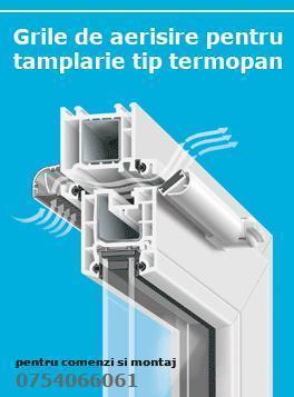 Grile de aerisire, pentru tamplaria tip termopan, o solutie antimucegai - Pret | Preturi Grile de aerisire, pentru tamplaria tip termopan, o solutie antimucegai