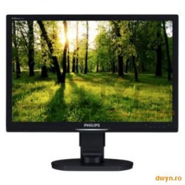 24'' PHILIPS TFT 240B1CB/00 Wide, 1920X1200, 5 ms, 800:1(SCR 25000:1), 300 cd/mp, 178/178, Black, VG - Pret | Preturi 24'' PHILIPS TFT 240B1CB/00 Wide, 1920X1200, 5 ms, 800:1(SCR 25000:1), 300 cd/mp, 178/178, Black, VG