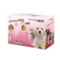 Consola Nintendo 3DS Coral Pink cu Nintendogs and Cats - Golden Retriever - Pret | Preturi Consola Nintendo 3DS Coral Pink cu Nintendogs and Cats - Golden Retriever