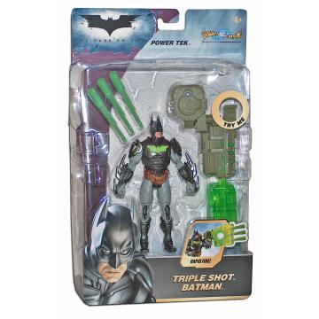 Figurina superarticulata de jucarie Batman - Triple Shot - Pret | Preturi Figurina superarticulata de jucarie Batman - Triple Shot