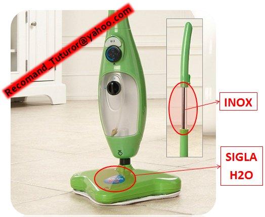 H2O Mop X5 - Mop cu aburi 5 in 1, ORIGINAL! (bara din INOX, Sigla cu H2O ... vezi poza 1) - Pret | Preturi H2O Mop X5 - Mop cu aburi 5 in 1, ORIGINAL! (bara din INOX, Sigla cu H2O ... vezi poza 1)