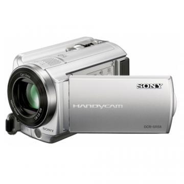 Camera video Sony DCR-SR58E, argintiu - Pret | Preturi Camera video Sony DCR-SR58E, argintiu